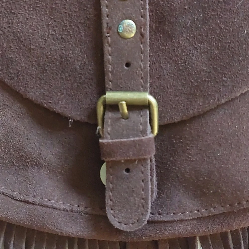 Leather Hippy Fringe  Bag💋 - Picture 5 of 10